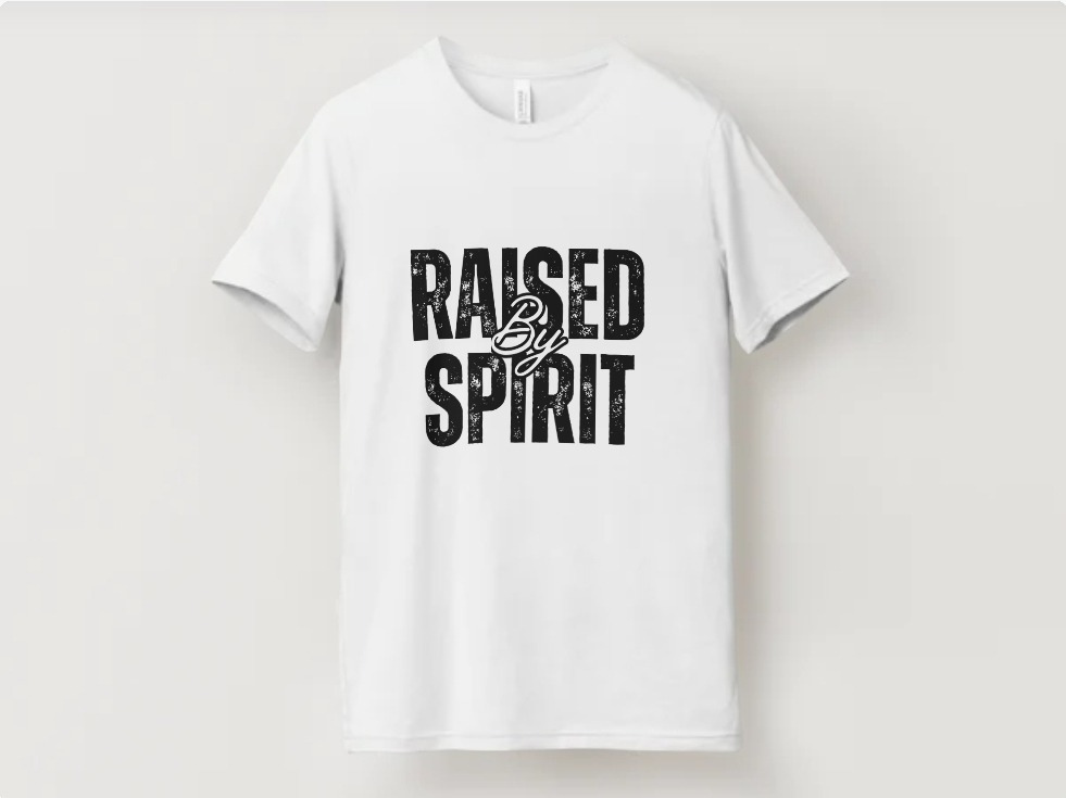 Raised by Spirit - Unisex Cotton Tee