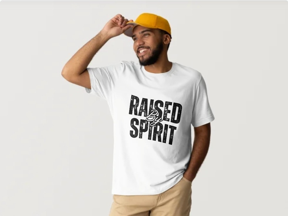 Raised by Spirit - Unisex Cotton Tee
